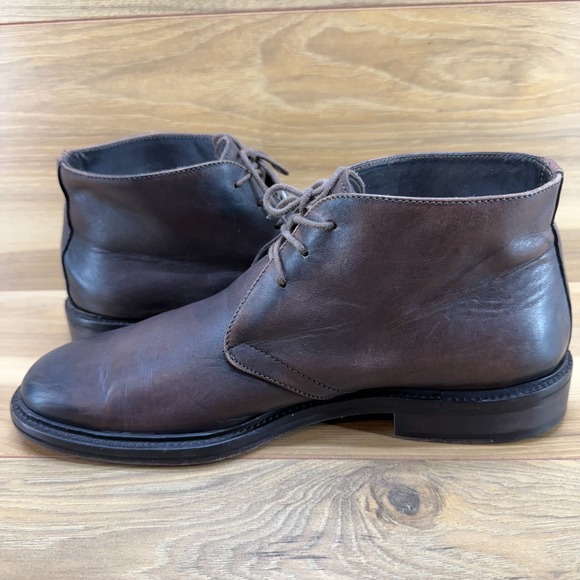 To Boot New York Mens Chukka Boot Size 9 Brown Leather Adam Derrick